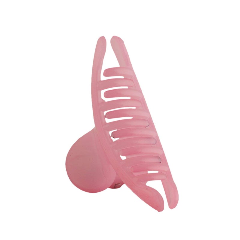 Accessher Acrylic Hair Claw Clips for Women | Durable Non-Slip Matte Finish | Strong Grip for Thick, Curly or Fine Hair | Frizz-Free, Breakage-Free Styling | Pack of 6 Colors - Image 2